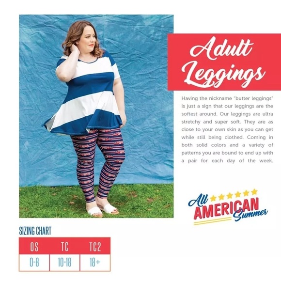 LuLaRoe LEGGINGS UNITED STRONG SUGAR SKULLS
FLAGS AMERICANA JULY 4TH RARE - Picture 8 of 8